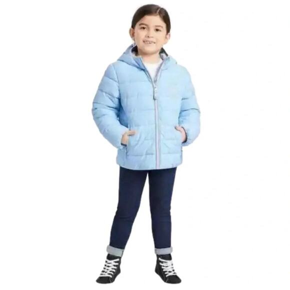 Gerry Girl's Jacket Jersey Lined Blue Frost Size 2T NWT - Picture 6 of 6